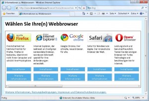 Browserauswahl