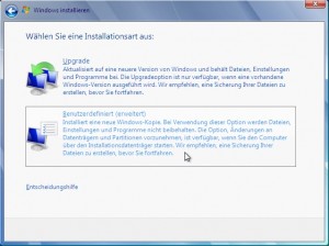 Upgrade-Installation