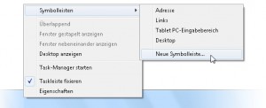 Schnellstartleiste 1/5