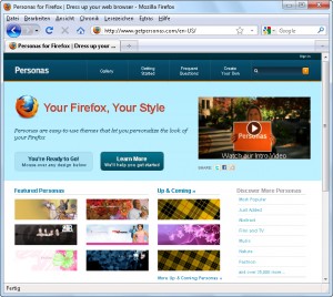 Firefox-Personas 1/4